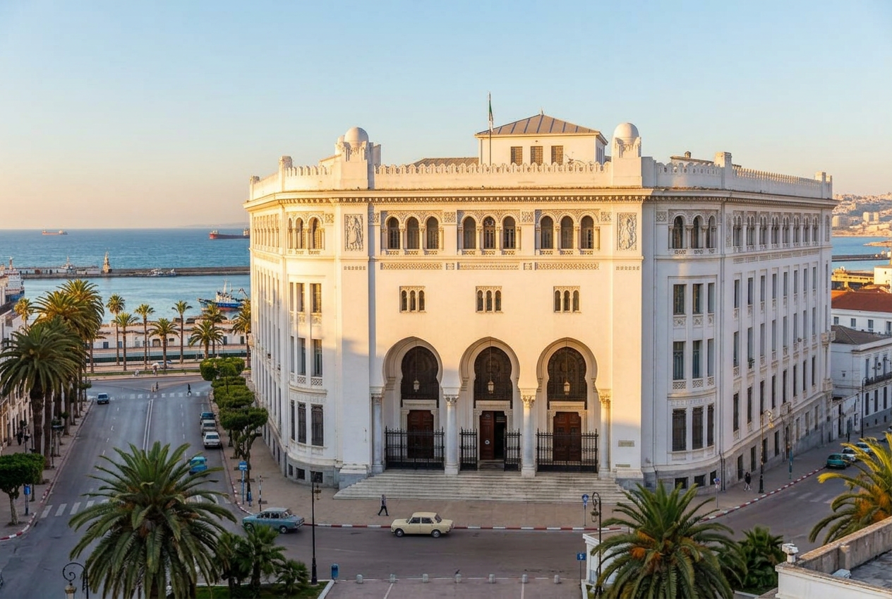Vue de Alger, Algérie